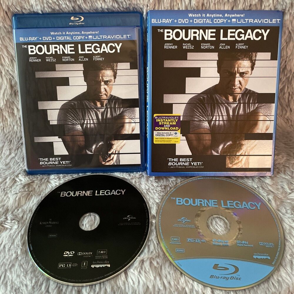 The Bourne Legacy (Blu-ray, DVD) Jeremy Renner Rachel Weisz Edward Norton